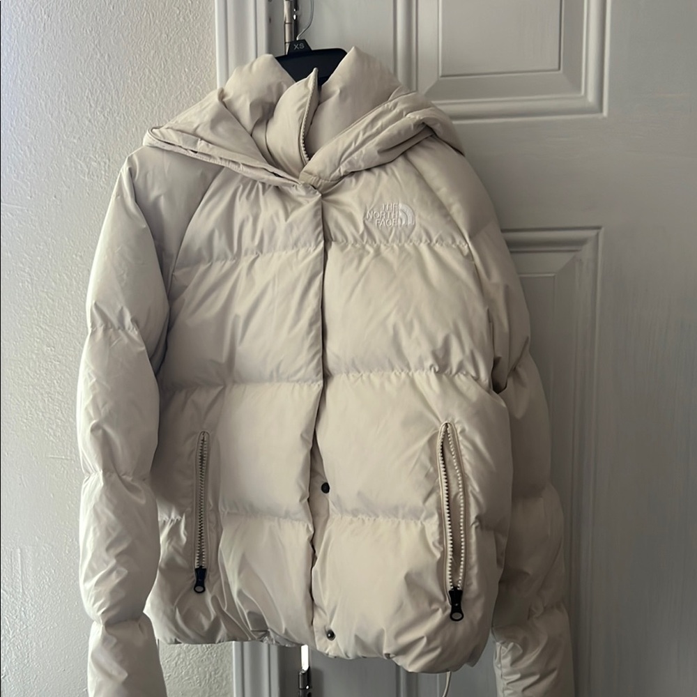 The North Face Off-White Puffer Jacket